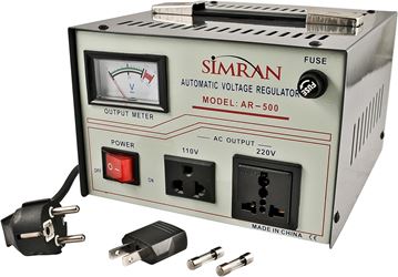 Simran AR-Series Voltage Converters with Stabilizers Step Up Down Transformers