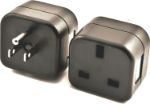 Type G To Type B Simran PG18 USA US Grounded Plug Adapter UK British Plug into 3-Pin American Plug - Type G to Type B