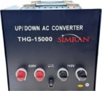 Simran THG15000 15000 W Watts Step Up-Step Down Transformer 15000W Heavy-Duty Voltage Converter
