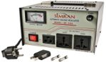 Simran AR1500 1500 W Watt Voltage Stabilizer Regulator 1500W Step Up Down Converter Transformer 110 220 Volt