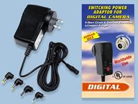 110/220V Power Adapter for Digital Cameras