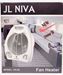 JL NIVA FH-03 220 Volt Fan Heater 2000W 220v-240v space heater