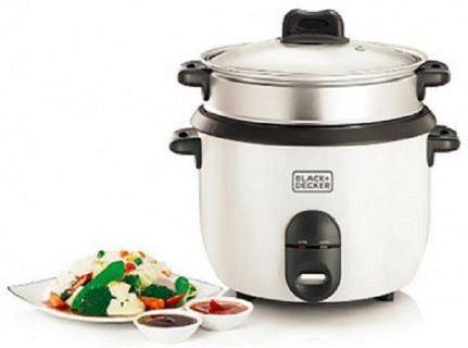 Black and Decker RC2850-B5 11.8 Cup Rice Cooker 220 240 Volt
