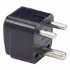 Seven Star SS-415 Type D Plug Adapter For India, Black, Universal