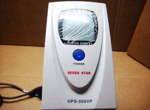 Seven Star UPS-650VP 220 Volt Power Backup System For Export 220V-240V 50HZ